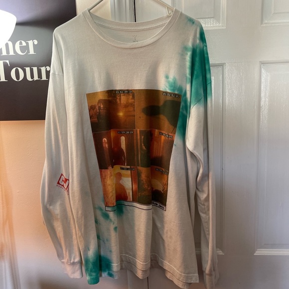 Cactus Jack By Travis Scott Shirts | Travis Scott X Cactus Jack X Playstation - Somethings Coming Longsleeve T-Shirt | Color: White | Size: Xl | Pm-